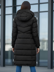 Chaqueta de mujer negra OZONEE JS/M736/392Z