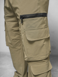 Pantalón de hombre beige oscuro OZONEE O/PS5526