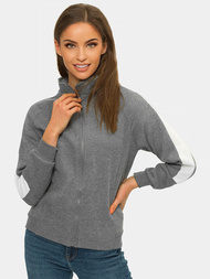 Sudadera de mujer grafito OZONEE JS/B26038