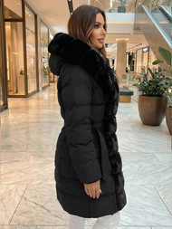 Chaqueta de mujer negra OZONEE JS/5M3158/392Z