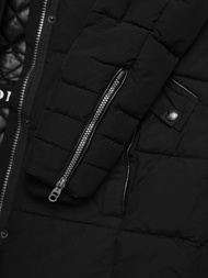 Chaqueta de mujer negra OZONEE O/W377