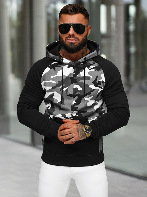 Sudadera de hombre siva OZONEE JS/8B158/2