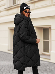 Chaqueta de mujer negra OZONEE JS/5M3168/392Z