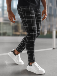 Pantalón chino de hombre negras OZONEE O/P4009Z