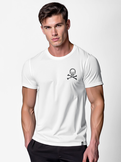 Camiseta de hombre blanco OZONEE NB/MT3066Z
