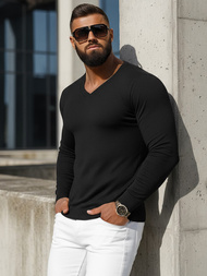 Jersey de hombre negro OZONEE NB/MMB601/4Z