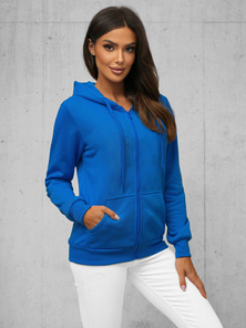 Sudadera de mujer azul OZONEE JS/W03Z