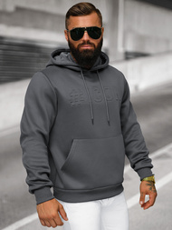 Sudadera de hombre grafito OZONEE JS/27B6502/5