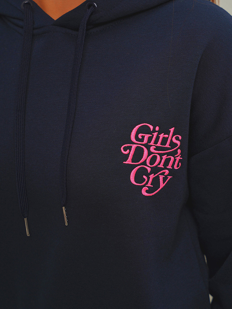 Sudadera de mujer azul marino OZONEE JS/B26013Z