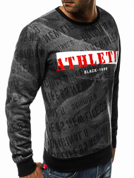 Sudadera de hombre grafito OZONEE JS/DD236