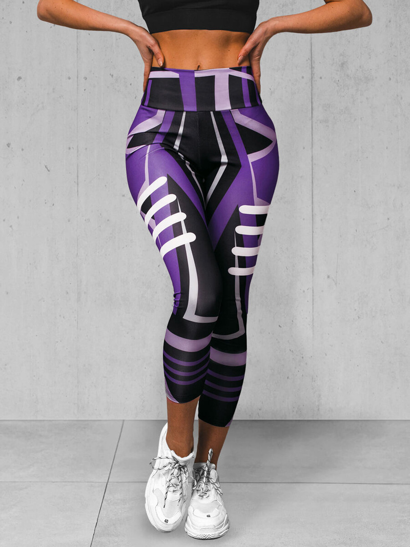 Leggings para mujer violeta OZONEE O/D0010Z