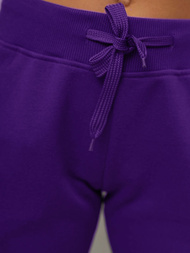 Pantalón de chándal para mujer violeta OZONEE JS/CK01/30Z
