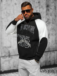 Sudadera de negra OZONEE O/SWE23037