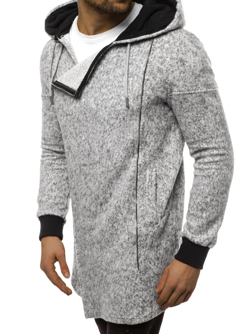 Sudadera de hombre gris OZONEE B/171693