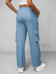 Vaqueros de mujer de azul OZONEE O/HGM6610