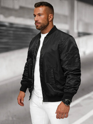 Chaqueta de hombre negra OZONEE O/8905Z