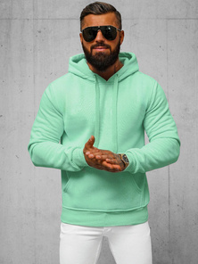 Sudadera de hombre menta OZONEE JS/2009Z