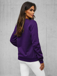 Sudadera de mujer violeta OZONEE JS/W01Z