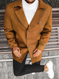 Abrigo de hombre camel OZONEE N/5922Z