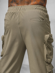 Pantalón de hombre beige oscuro OZONEE O/PS5528