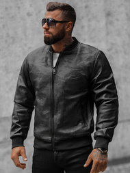 Chaqueta de hombre negra OZONEE O/3A63