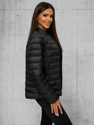 Chaqueta de mujer negra OZONEE JS/11Z8170Z
