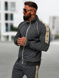 Chándal de hombre negro OZONEE O/FF5110AB