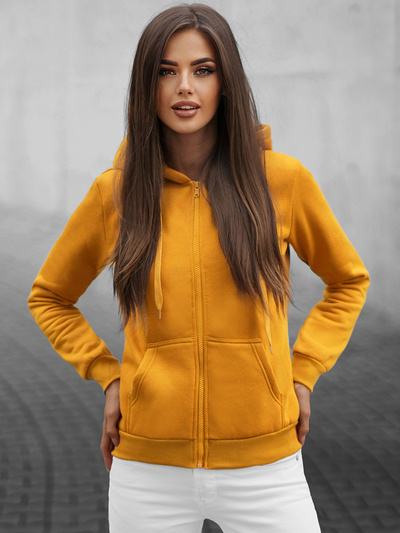 Sudadera de mujer camel OZONEE JS/W03Z