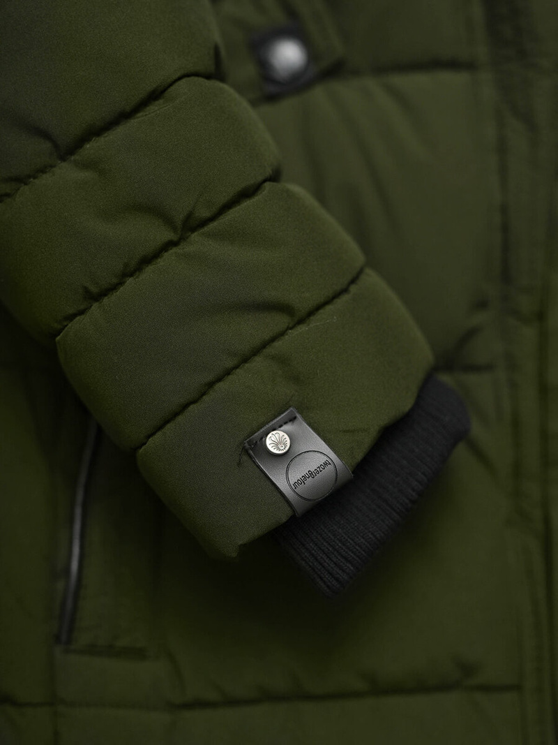 Chaqueta de mujer caqui OZONEE O/W377Z