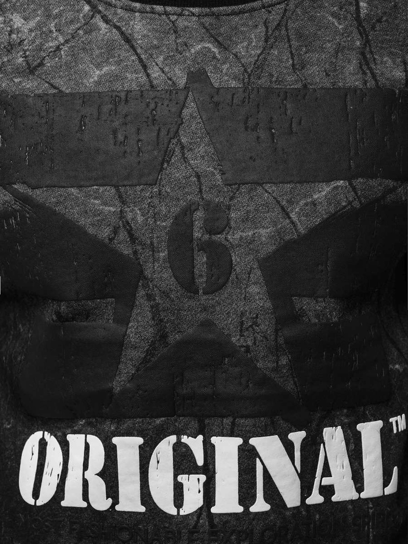 Sudadera de hombre grafito OZONEE JS/DD257