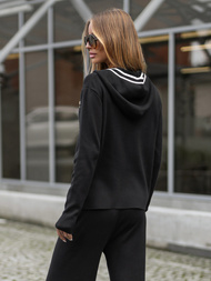 Conjunto de chándal de dos piezas negro OZONEE JS/26C8801/3