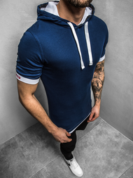 Camiseta de hombre índigo OZONEE O/1273Z