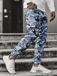 Pantalón jogger de hombre azul OZONEE A/404