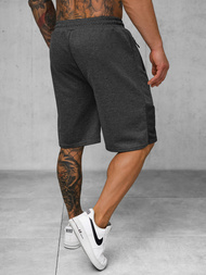 Pantalón corto de hombre grafito OZONEE JS/15K1827/5