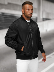 Chaqueta de hombre negra OZONEE O/8905Z