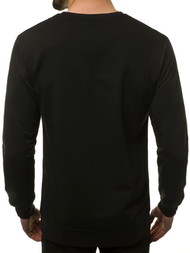Sudadera de hombre negra OZONEE MACH/2105