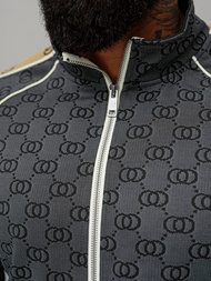 Chándal de hombre negro OZONEE O/FF5110AB