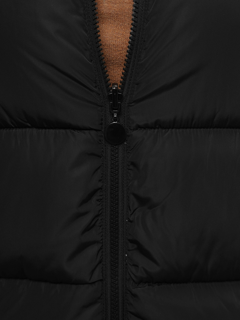 Chaleco de mujer negro-dorada OZONEE O/H1121/99