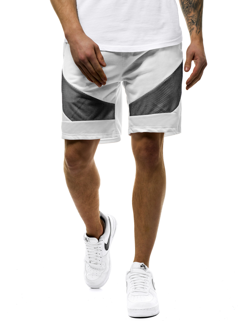 Pantalón corto de hombre blanco JS/KS2503