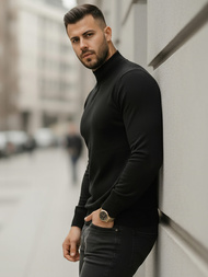 Jersey de hombre negro OZONEE V/V24503