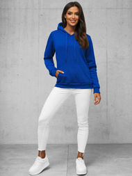 Sudadera de mujer cobalto OZONEE JS/W02Z
