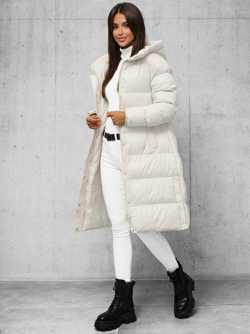 Chaqueta de mujer crudo OZONEE JS/5M3253/281