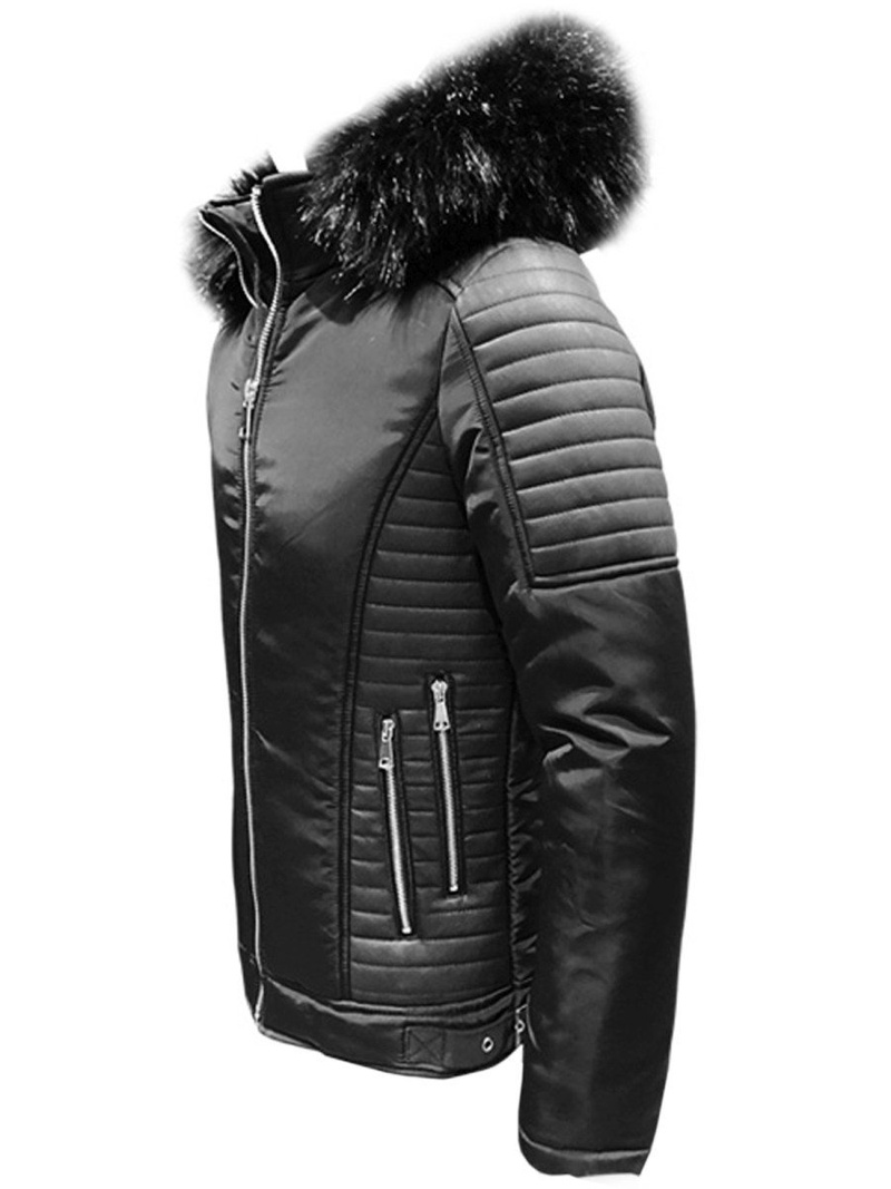 Chaqueta de hombre negra OZONEE O/88835