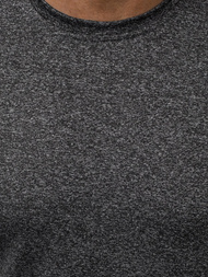 Camiseta de hombre grafito oscuro OZONEE JS/S01Z