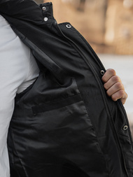 Chaqueta de hombre negra OZONEE JS/57M7503/392Z