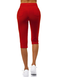 Leggings para mujer rojo OZONEE JS/1041/A5