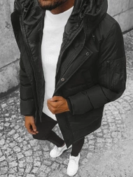 Chaqueta de hombre negra OZONEE JS/M790/392