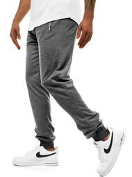 Pantalón de chándal de hombre gris oscuro JS/XW005S