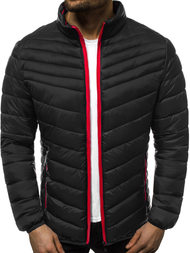 Chaqueta de hombre negra OZONEE JB/JP1137