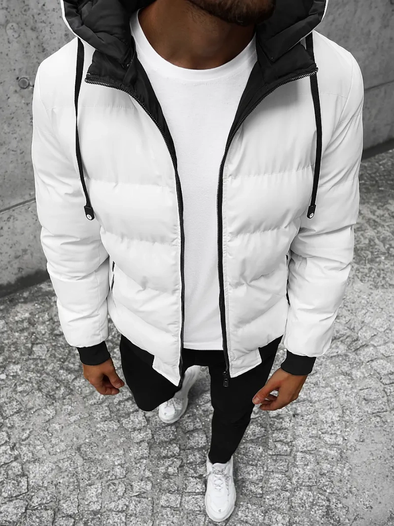 Chaqueta de hombre blanca OZONEE JS/M761/281